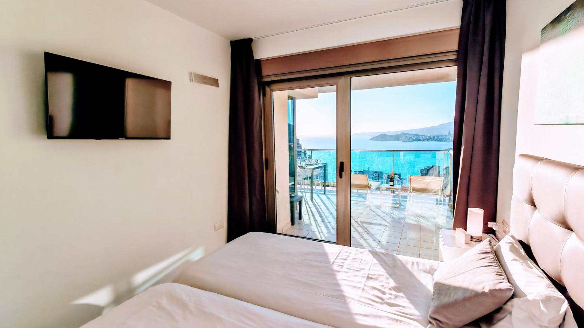 Skyline Floor 28 Sea Views Appartement Benidorm Buitenkant foto