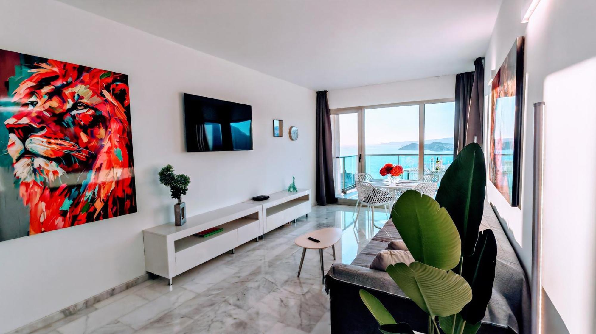 Skyline Floor 28 Sea Views Appartement Benidorm Buitenkant foto