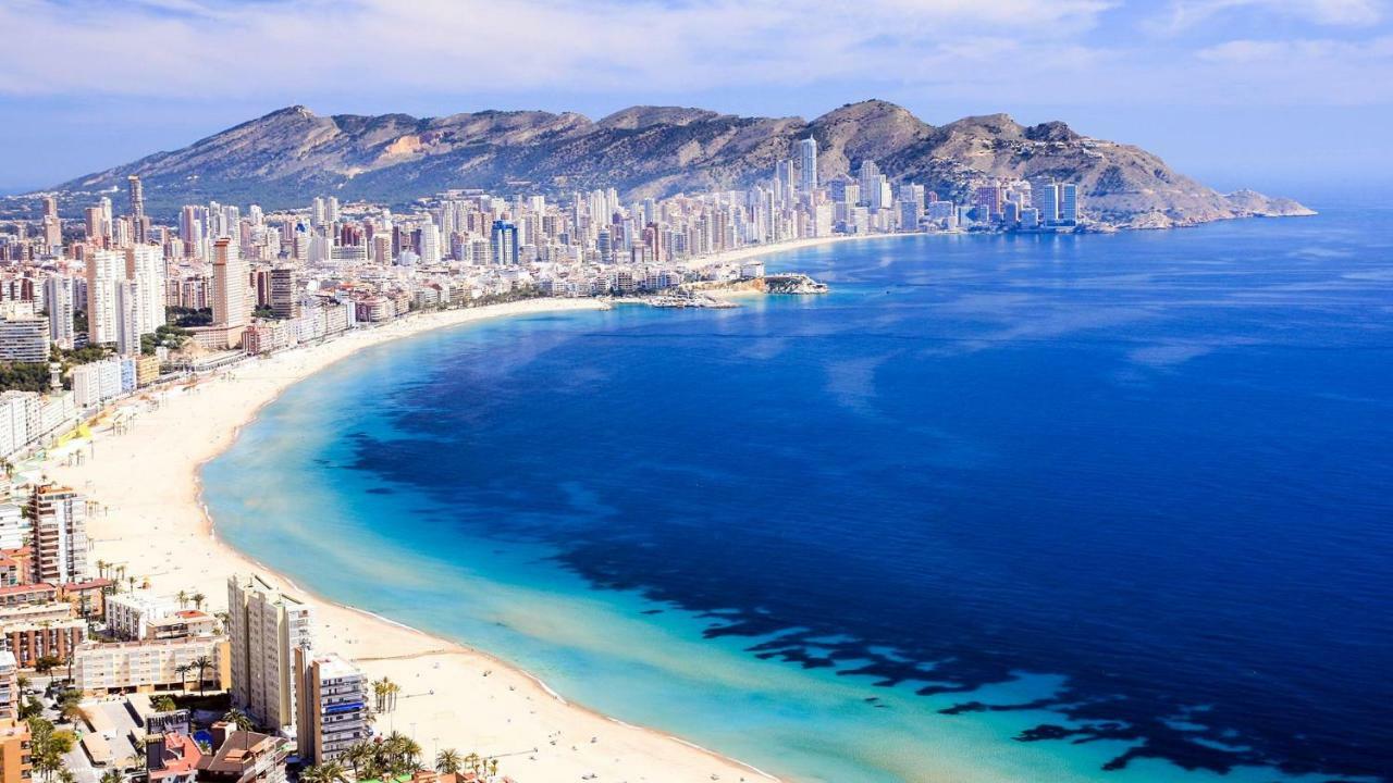 Skyline Floor 28 Sea Views Appartement Benidorm Buitenkant foto