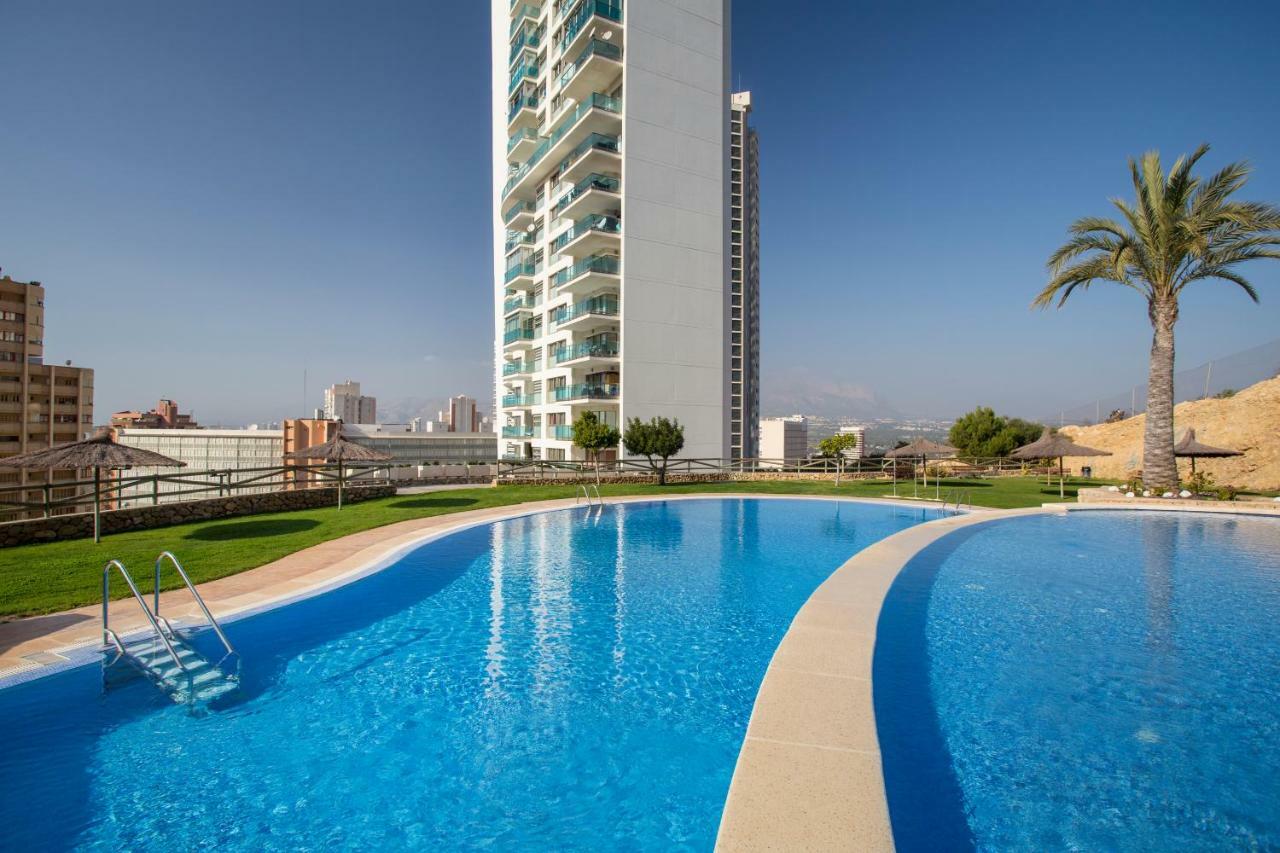 Skyline Floor 28 Sea Views Appartement Benidorm Buitenkant foto
